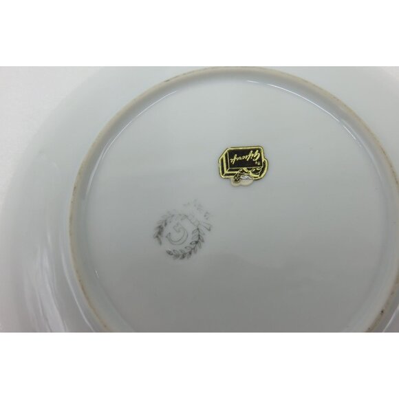 QUEBEC Canada Souvenir Plate Gold Rim and Scenic Landmarks Design Vintage - Picture 8 of 10